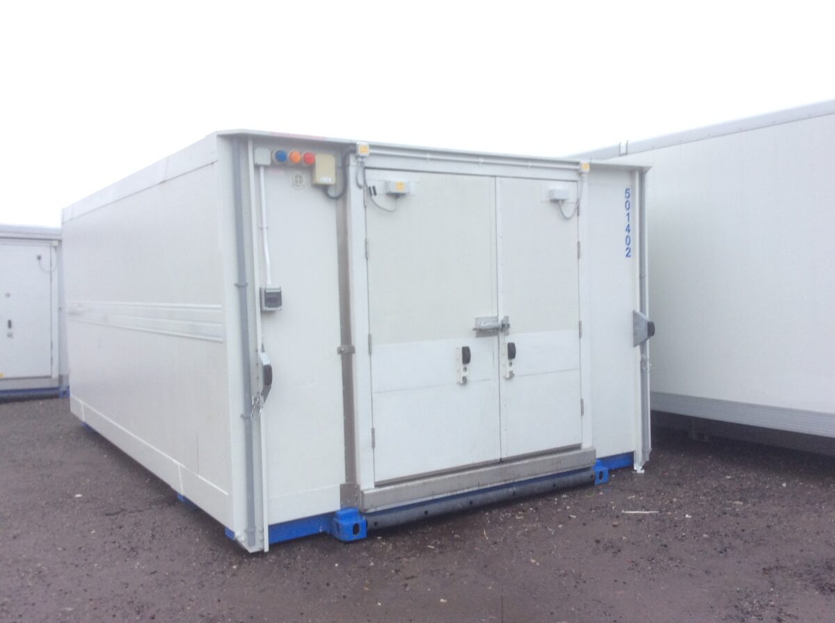 Cold Storage Solutions, Wide Bodied Coldstores VS Standard Containers. Refrigerated Sales